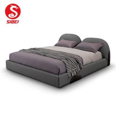 China Manufacturers Factory Outlet Modern Luxury King Size Bedroom Furniture Bed
