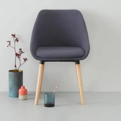 Wholesale Nordic Style Comfortable Modern Soft Cushion Velvet Dining Chair