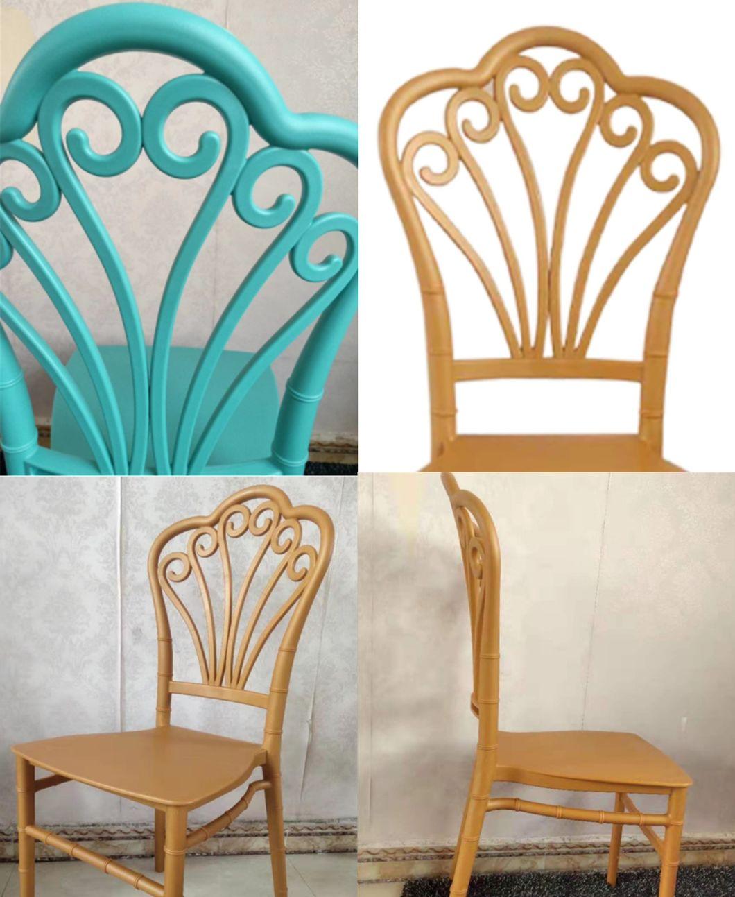 Stackable Luxury High Back Wedding Chair Decorations Event