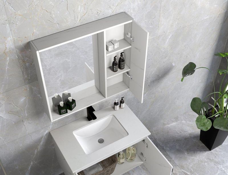 Wholesale Cheap Price Fashion Bathroom Cabinet 80
