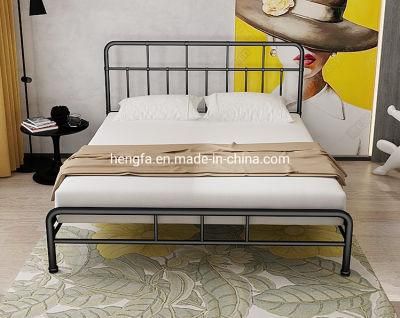 Factory Wholesale Multifunctional Adjustable Folding Foundation Single Metal Bed
