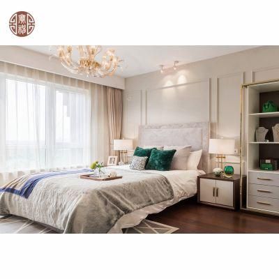 Modern Exquisite Bedroom Furniture with Desk Table for Villa
