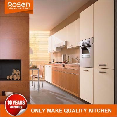 Custom Popular Design Modular Melamine Kitchen Cabinet for Home Furniture