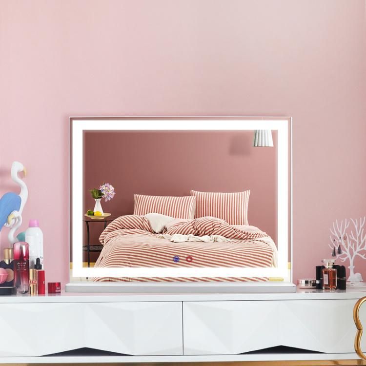 Beauty Barber Furniture Wall Mount and Desktop Makeup LED Mirror