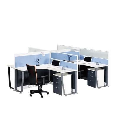 Wholesale Modern Wooden Aluminum Staff Work Furniture Table Desk Call Center Cubicle Workstation Office Partition