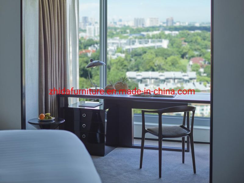 Modern Commercial Wooden Hotel Bedroom Living Room Furniture for 5 Star Resort Villa Apartment