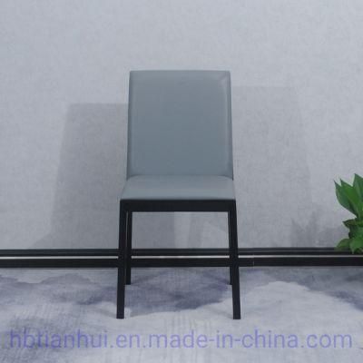 Modern Furniture Hot Sale Elegant Design Luxury Wooden Leather Dining Chair