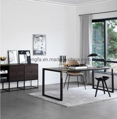 Modern Furniture Frame Bedroom Metal Legs Wood Office Desk