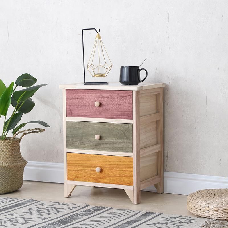 Furniture Modern Furniture Cabinet Living Room Furniture Factory Direct Solid Wood Storge Cabinet Home Use Small Cabinet New Design Chest of Drawers