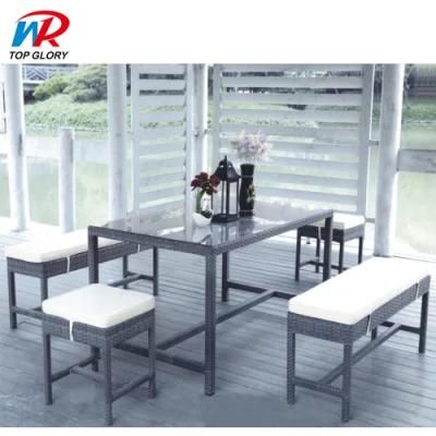 New Design Hot Selling Synthetic Rattan High Bar Chair Using for Garden /Bar