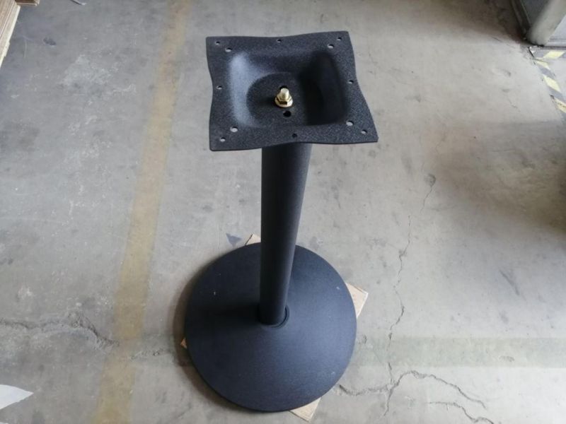 Powder Coated Heavy Duty Round Dining Tables Modern Restaurant Furniture