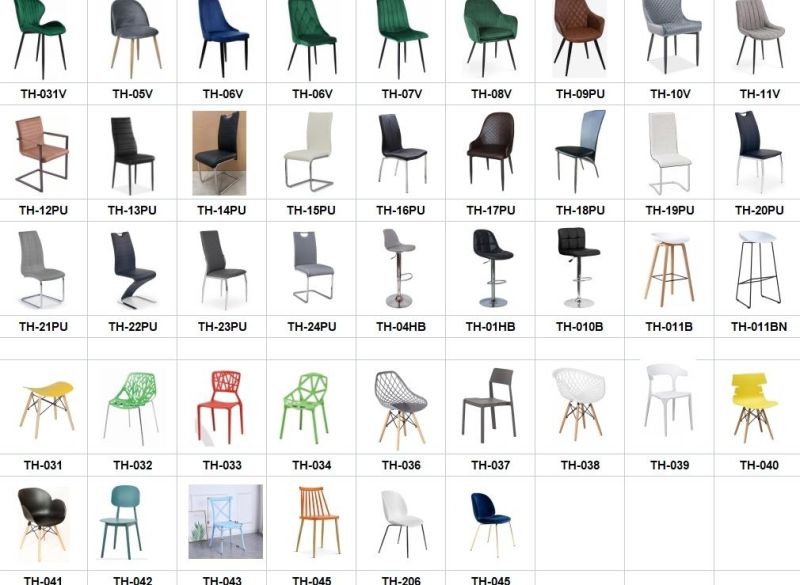 Factory Pric Ehigh Quality Velvet Modern Tolix Chairs Banquet Stool Home Furniture Chair Dining Room Furniture New Design Restaurant Outdoor Plastic Chair