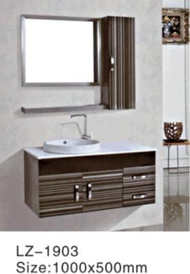 Wall Mounted and Floor Mounted Stainless Steel Bathroom Vanity