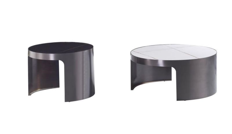 Cj-348ab Ceramic Coffee Table/Wooden Coffee Table /Ceramic Side Table/Home Furniture/Hotel Furniture