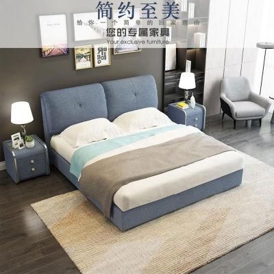 Hot Sale Complete Bedroom Set Modern High Gloss Home Furniture Bedroom Bed