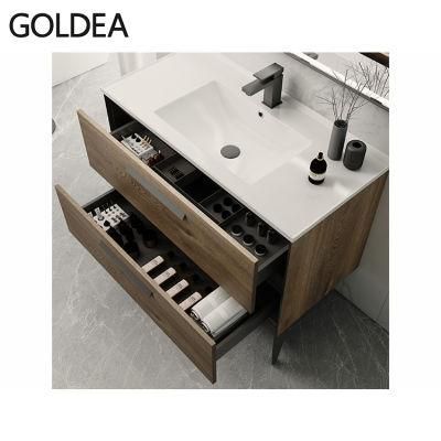 High Quality Modern New Furniture Wooden Vanity Basin Wholesale Vanities Bathroom Cabinets Cabinet