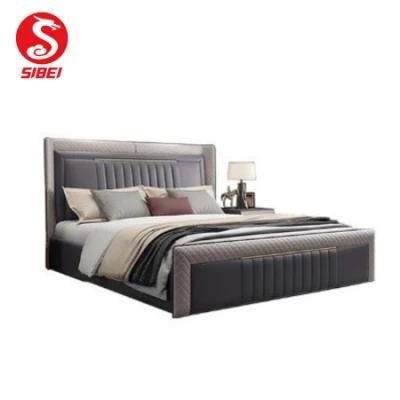 Custom Made Modern Hotel Furniture Wooden Home Bedroom Villa Apartment House Bed