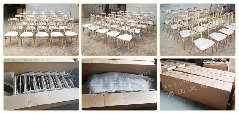 Hyc-A382 Cheap Stackable Wholesale Fancy Wedding Napoleon Chiavari Chair for Sale