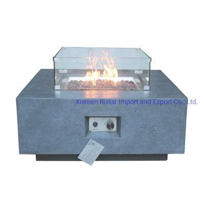 Outdoor Furniture Gas Fire Pit Table as Heater in Your Garden Patio