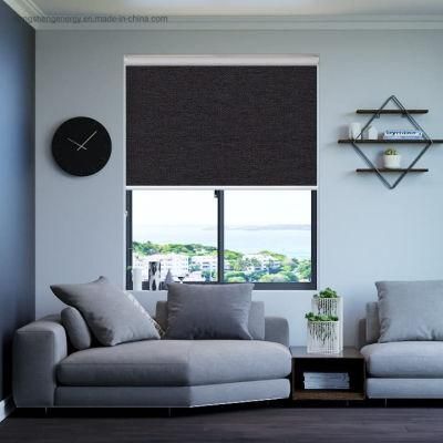 100% Blackout Roller Shade Slow Rise Ball Chain Circulation System Roller Blinds Blackout Blinds