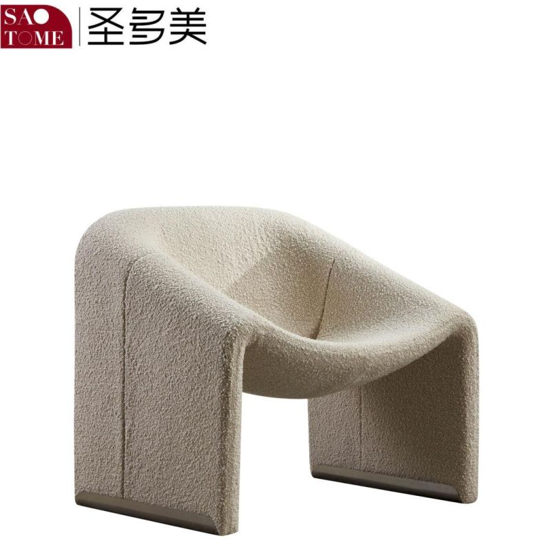 New Design Comfortable Lazy Sofa Hotel Living Room Balcony Leather Leisure Chair