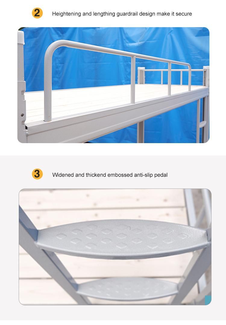 School Double Decker Metal Bed