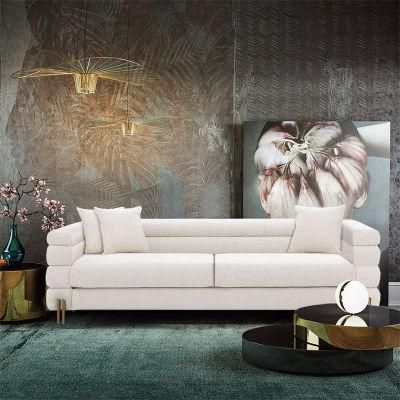 Affordable Lux Couch Contemporary Velvet Fabric York Sofa Modern Upholstered Living Room Furniture for Home