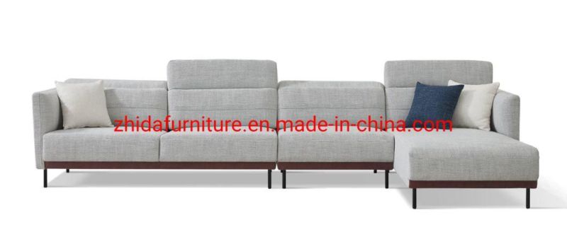 Adjustable Headrest Sofa Recliner Sofa for Home Hotel Living Room