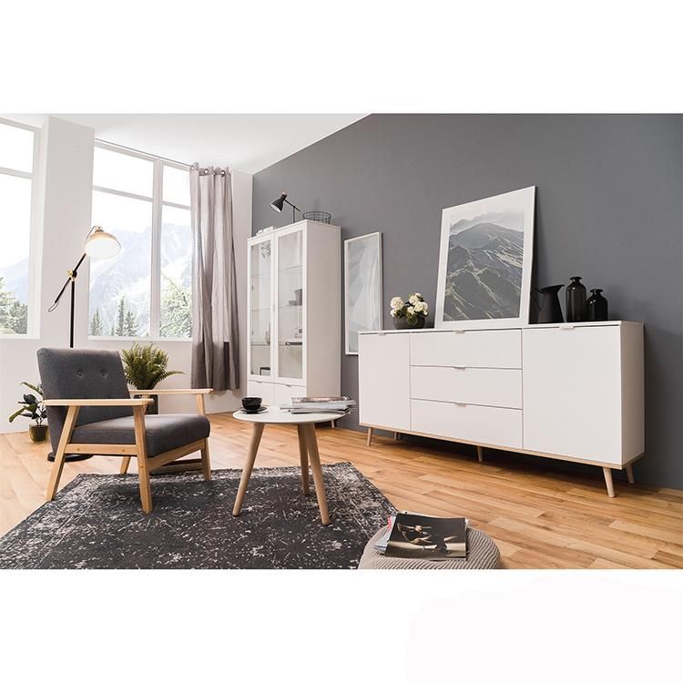 Trendy Wooden TV Cabinet for Modern Living Room