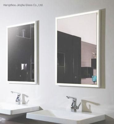 Ce/UL Certificated Wall Mounted Hotel Bathroom LED Backlit Lighted Mirror with Defogger