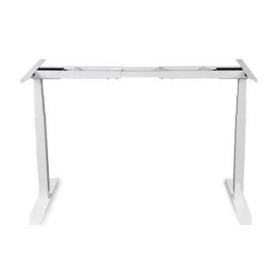 Professional Factory Metal Office Desk with Two Legs Height Adjustable Desk