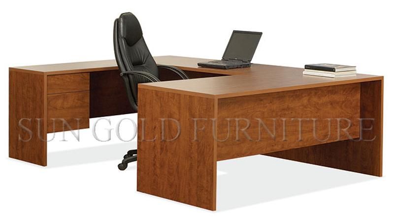 Wooden U Shape High End Executive Office Desk (SZ-OD366)