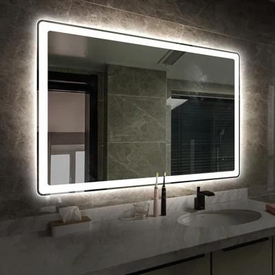 LED Lighted Bathroom Luxury Smart Touch Magnifying Vanity Mirror IP44