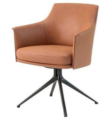 Steel Base Leather or Fabric High Level Customized Dining Chair