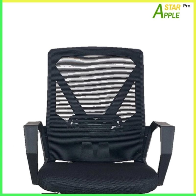 Super Cool Black Nylon Swivel Chair with Stable Mechanism