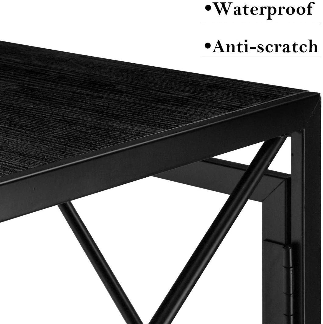 2021 Computer Desk Modern Study Office Desk PC Laptop Notebook Study Writing Table for Home Office Workstation, Black