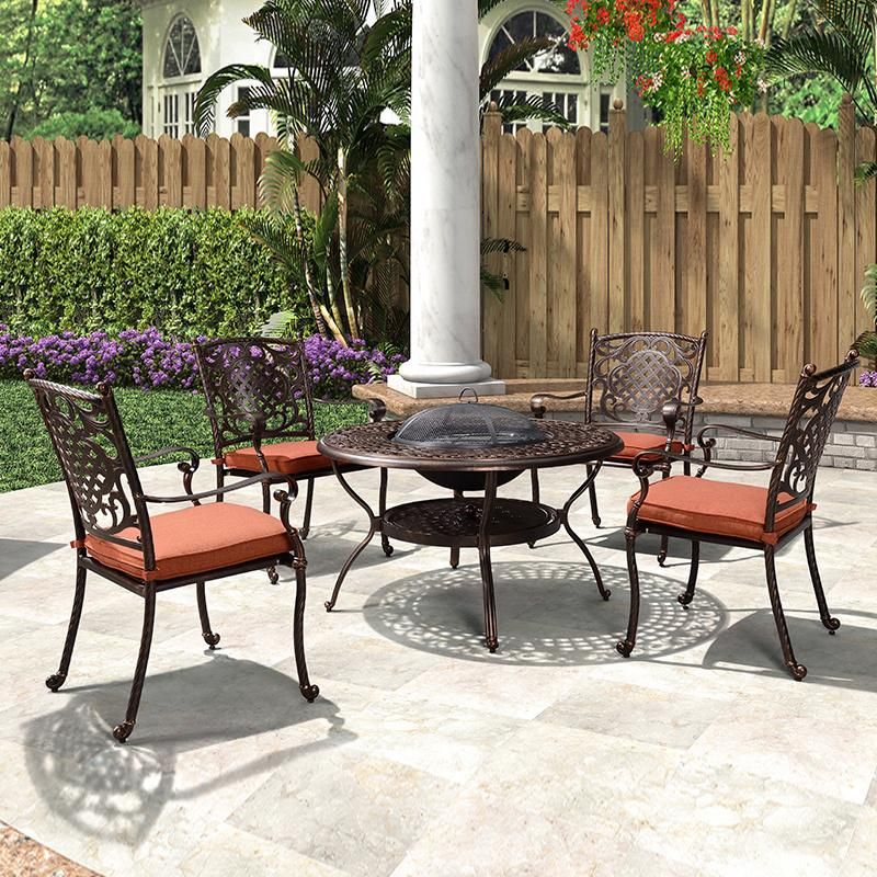 Outdoor Cast Aluminum Patio Modern Style Furniture