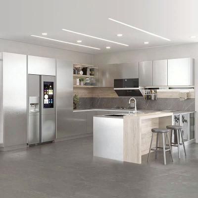 Hot Selling Modern Soild Wood White Color Lacquer Kitchen Cabinets