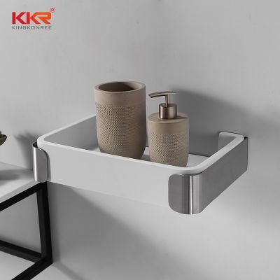 Hotel Towel Rack Corner Shower Shelf Storage Rack for Bathroom