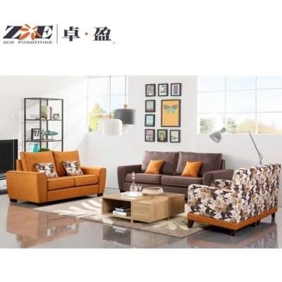 Modern Home Furniture Living Room Hot Sell Fabric Wooden Sofa Set Furniture