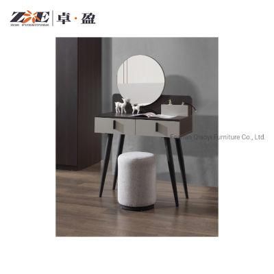 Modern MDF Bedroom Furniture Wooden Dresser with Mirror