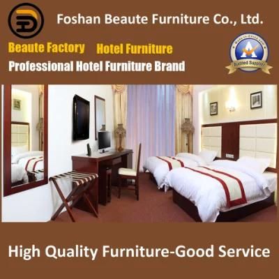 Hotel Furniture/Luxury Double Bedroom Furniture/Standard Hotel Double Bedroom Suite/Double Hospitality Guest Room Furniture (GLB-0109856)