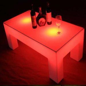 No Folded and Home Furniture General Use LED Furniture Table