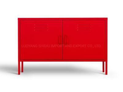 Home Use Metal TV Stand Storage Cabinet Metal Locker Dresser