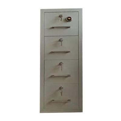 Office Furniture Godrej 4 Drawer Steel Filing Cabinet Fireproof Letter Size with Lock