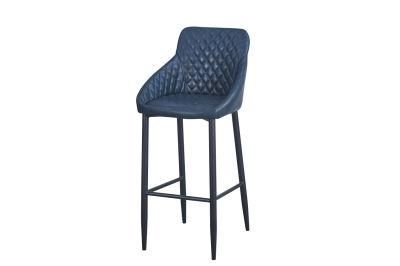 Classic Nordic Style Modern Design Metal Bar Stool Restaurant Bar Chair for Sale