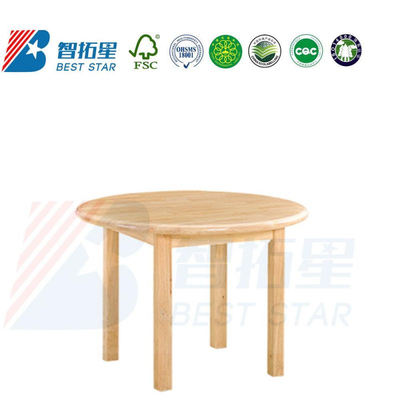 2019 New Models Children Rectangle Solid Wood Table,Preschool Study Table,Kindergarten Classroom Student Table, Children School Furniture,Kids Small Round Table