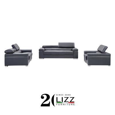 Modern Hot Sale Simple Design Home Furniture Set Office Italian Leather Sofa