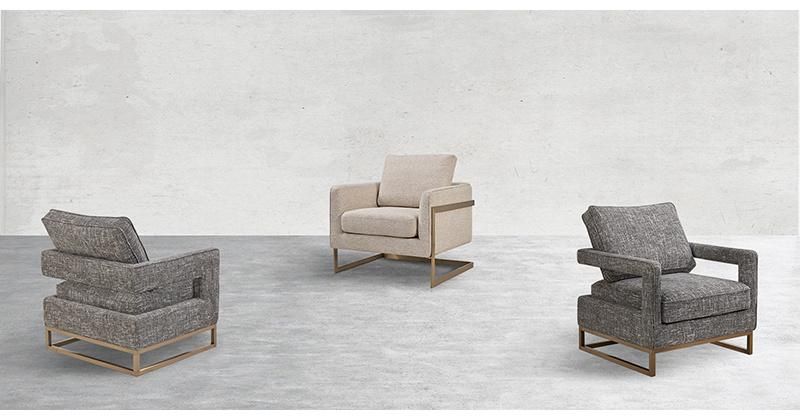 Modern Revolving Accent Chair for Living Room