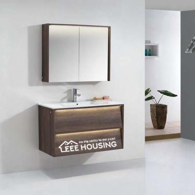 Wooden Modern Economic Wall Mountained Combination Bathroom Cabinet Vanity